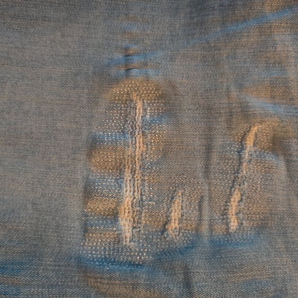 Torrid Relaxed Boot Distressed Denim Size 16 - Picture 7 of 7